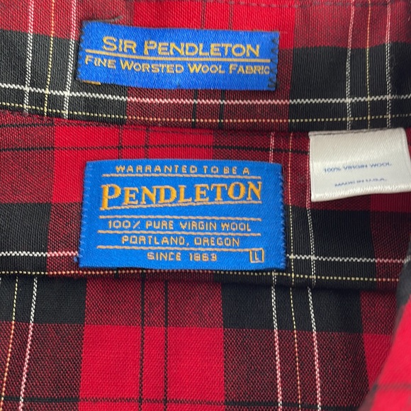 Pendelton Shirts Vintage Sir Pendleton Mens Shirt Size L Authentic